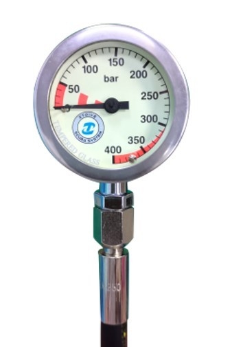 Silver Ultralight Scuba Regulator Gauge Pressure Diving Multipurpose